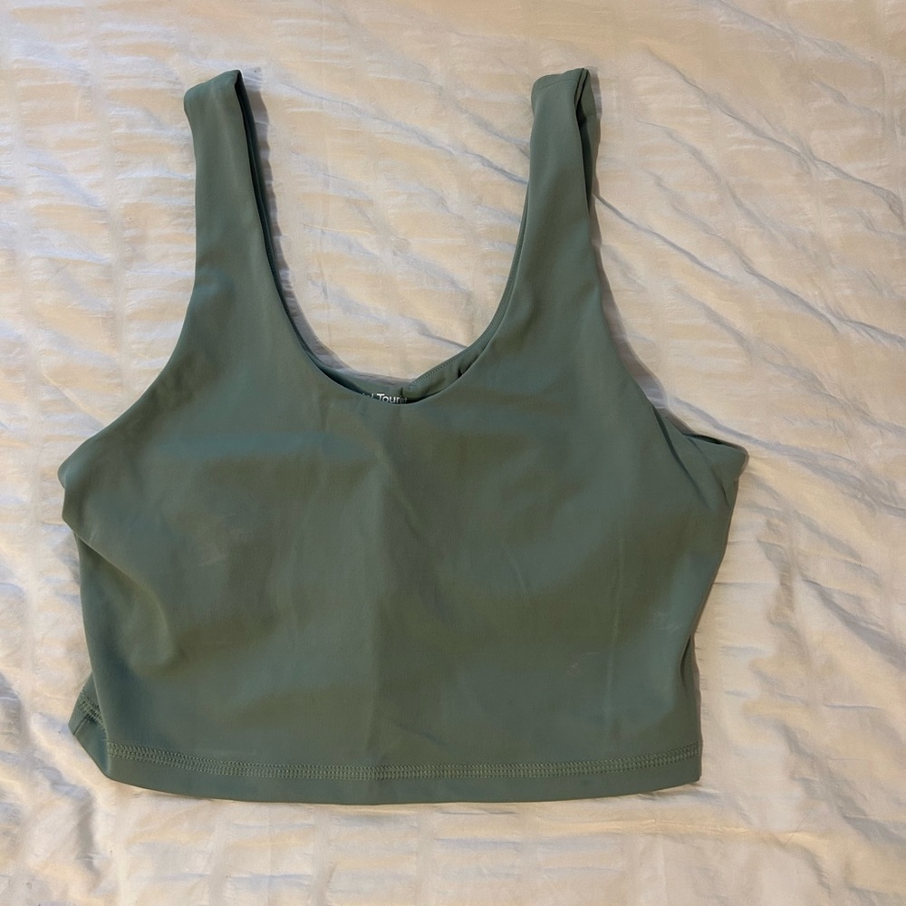 athletic tank top/ crop top